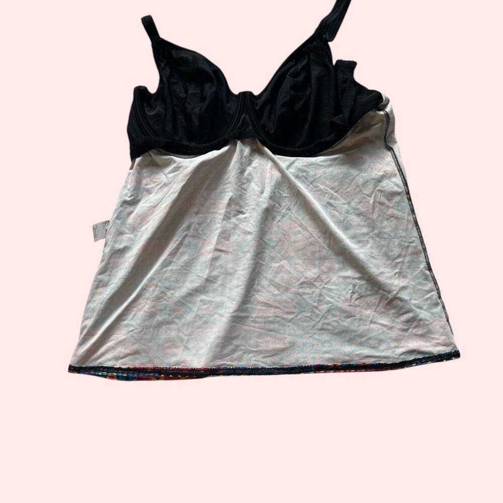 Chic Support in Style – Freya Multicolor Tankini Set, Size XL - Picture 7 of 9